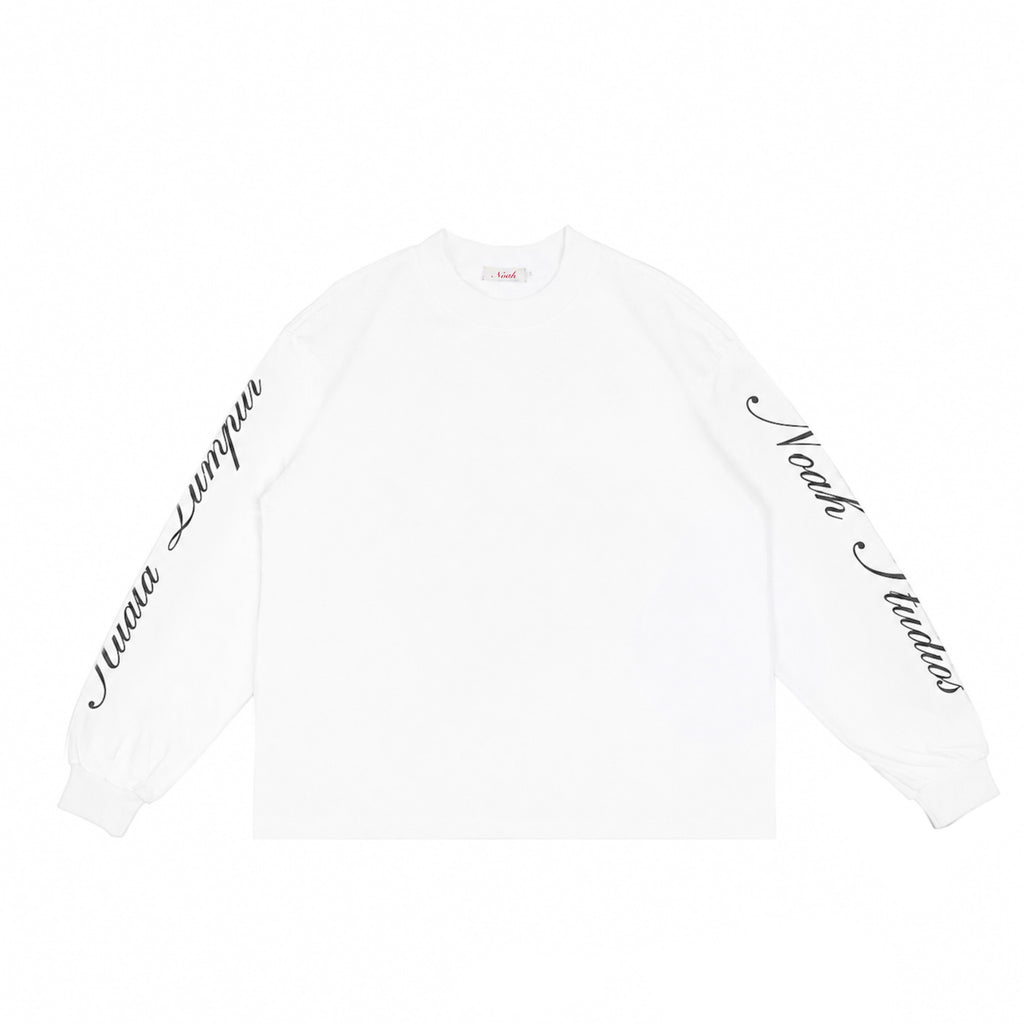 KL Signage Long Sleeve - White