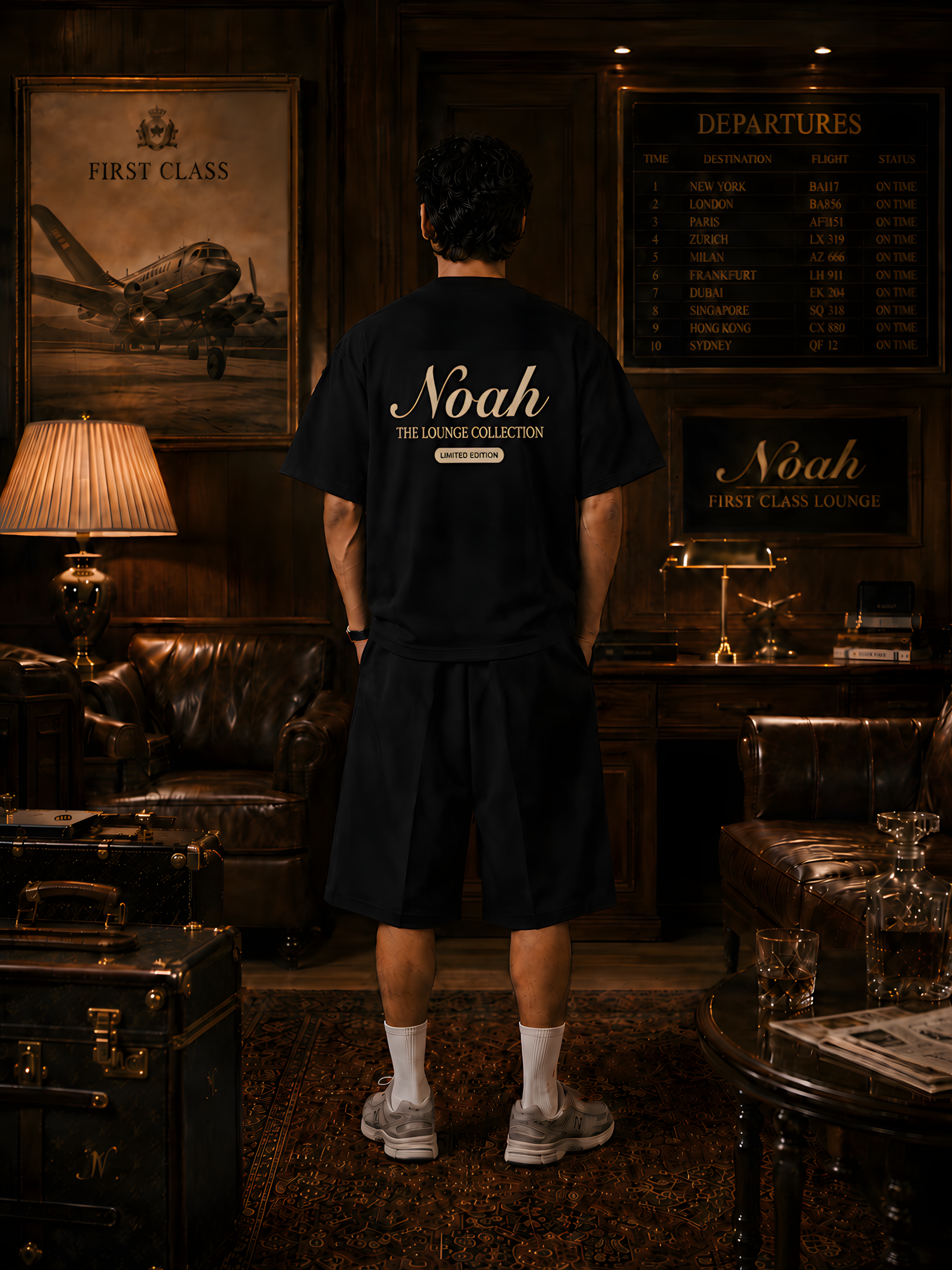 Lounge Tee - Black
