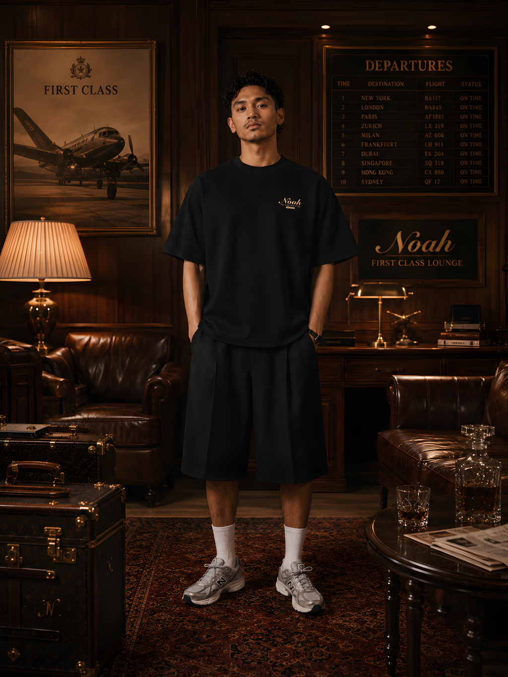 Lounge Tee - Black