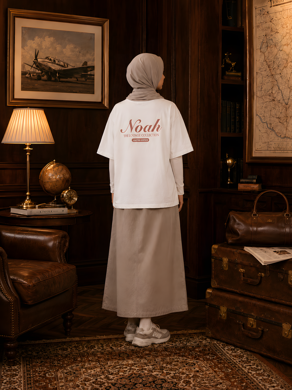 Lounge Tee - White