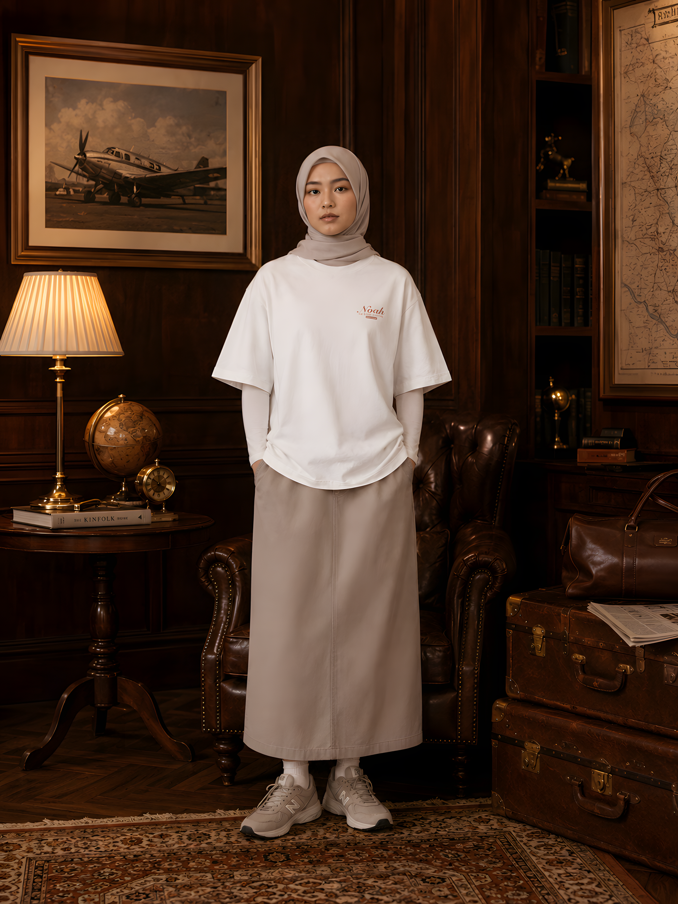 Lounge Tee - White